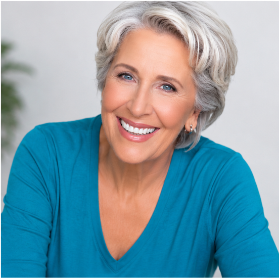 Radiant in aqua