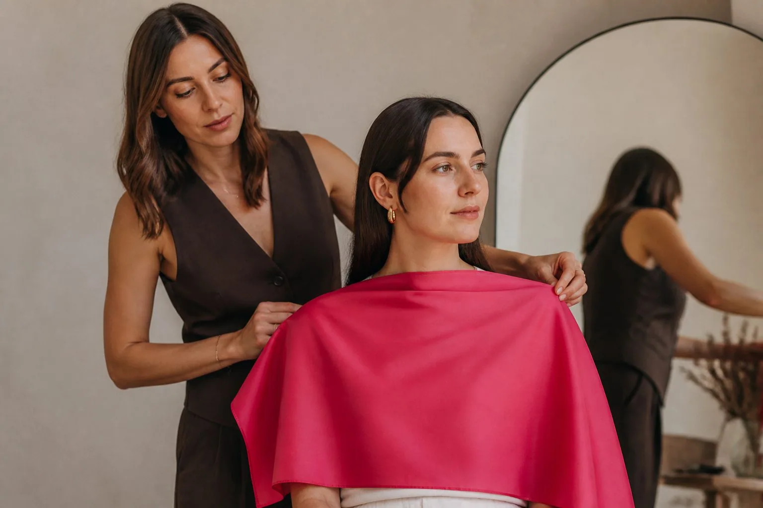 Colour Draping Explained — Colours by Sue