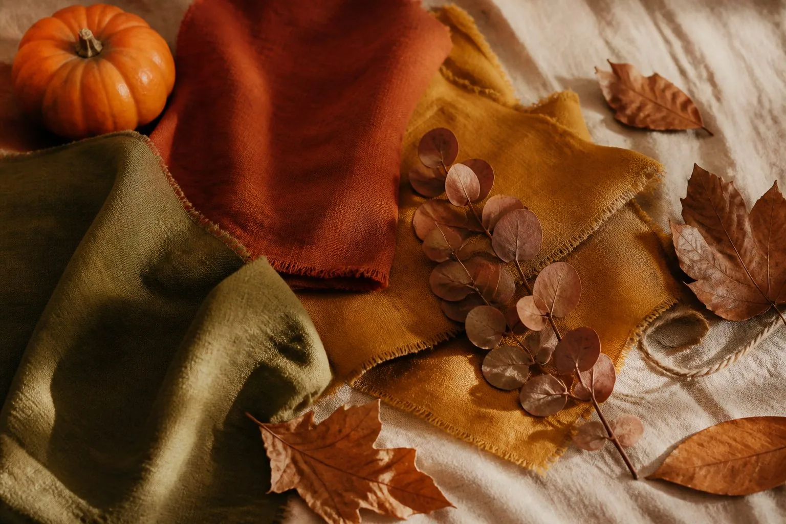 Warm Autumn Colour Palette — Colours by Sue